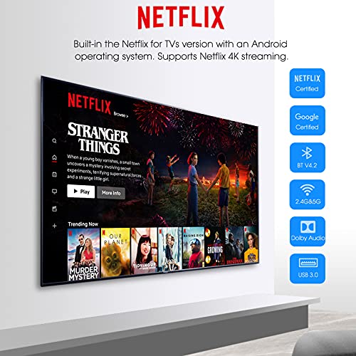 Android TV Box 10.0 MECOOL KM2 Android TV con Netflix Certificato A...