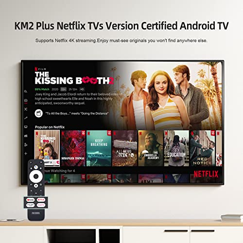 Android TV Box 11 KM2 Plus TV Box Android 2G+16G con Netflix certif...