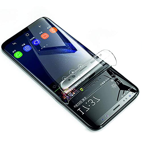 Arrivly 2 ​Pezzi Pellicola Protettiva 5D per Samsung S9 Plus  S8 Plus Lamina Protettiva per Schermo AntiGraffio in TPU [Non Vetro Temperato] Installazione Facile Case-Friendly (Galaxy S9 Plus)