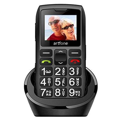 artfone GSM Telefono Cellulare per Anziani con Tasti Grandi | Pulsa...
