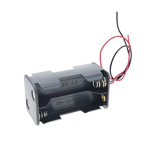 bematik – contenitore per 4 Batterie LR6 AA 1.5 V (EN080)