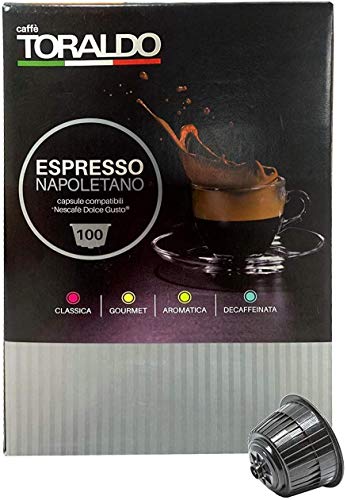 Caffè Toraldo Miscela Classica Capsule compatibili Nescafè Dolce Gusto 100 pz   850 g