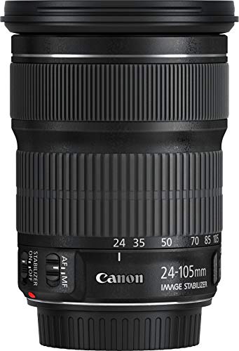 Canon Obiettivo Standard Zoom, EF 24 -105 mm f 3,5-5,6 IS STM, Nero...