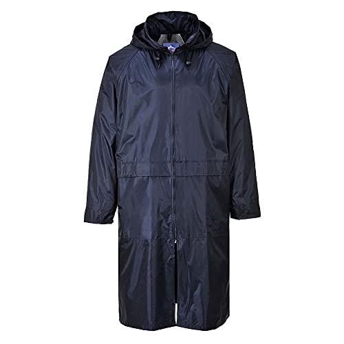 Classic Rain Coat Color: Navy Talla: XL...