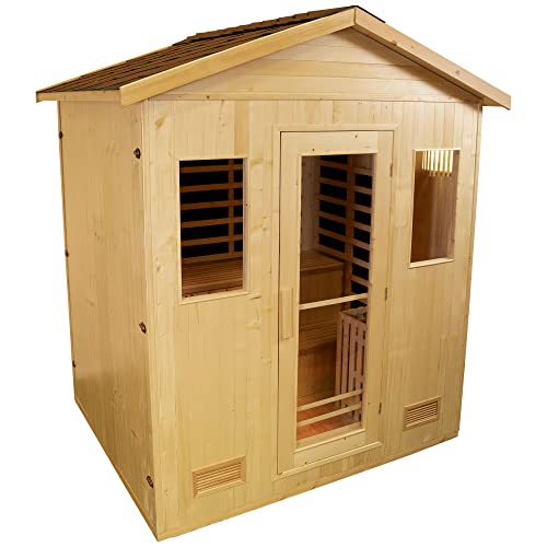 DHARANI ESTERNO: Sauna all aperto con una capacità di 5 persone ...