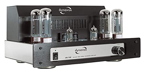 Dynavox VR-70E II - Amplificatore a valvole, colore: Cromo...