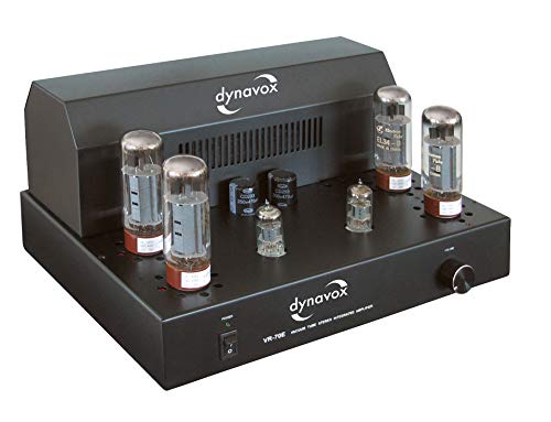 Dynavox VR-70E II – Amplificatore a valvole, Nero