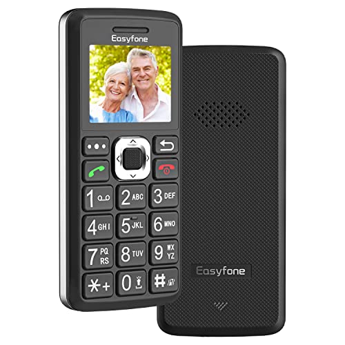 Easyfone T200 GSM Telefono Cellulare per Anziani con Tasti Grandi, ...