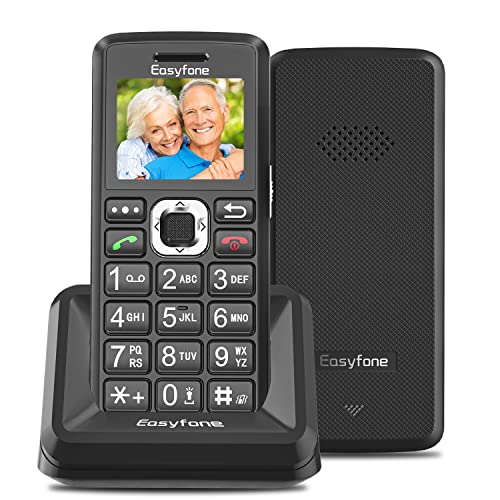 Easyfone T200 GSM Telefono Cellulare per Anziani con Tasti Grandi, ...