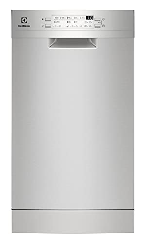 Electrolux ESS42200SX Lavastoviglie, 45 cm, 9 Coperti, 47 Decibel, Inox