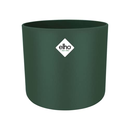 Elho B.for Soft Round 16 - Vaso per Interno - Ø 16.0 x H 15.0 cm - Verde Leaf Green