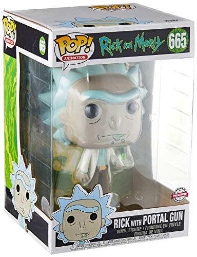 Funko POP! Animation - Rick and Morty #665 Rick with Portal Gun Sup...