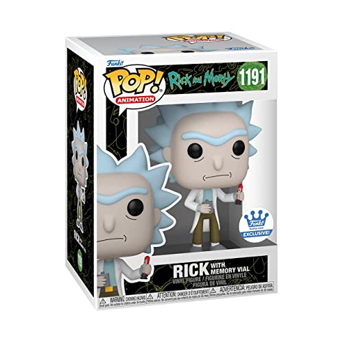 Funko POP! Animation Rick and Morty Rick with Memory Vial Funko Sho...