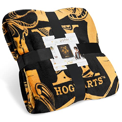 Harry Potter Coperta Pile Plaid Divano Letto Hogwarts Gadget Casa...