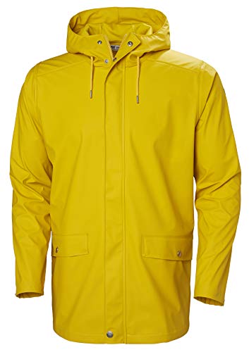 Helly Hansen Moss Rain Coat, Giacca Invernale, Impermeabile Uomo, M, Giallo (Essential Yellow)