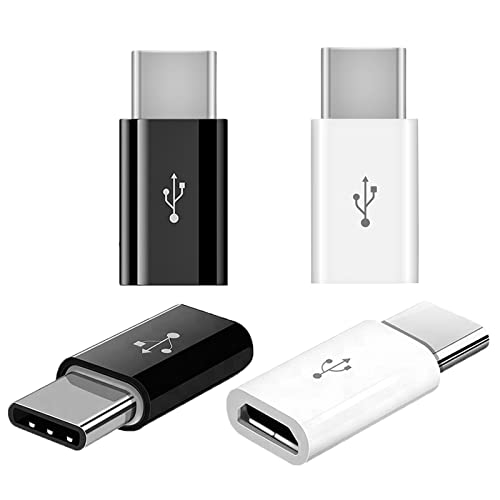 iZhuoKe Adattatore USB C a Micro USB Femmina[4 Pezzi],Adattatore US...