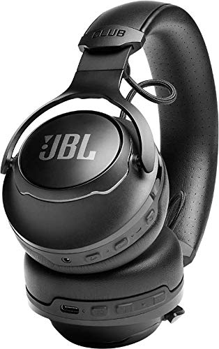 JBL CLUB 700BT Cuffie On-Ear Wireless Bluetooth, Cuffia pieghevole senza fili con Microfono, Alexa e Assistente Google, Fino a 50h di autonomia, Colore Nero