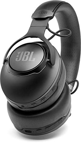 JBL CLUB 950NC Cuffie Over-Ear Wireless Bluetooth, Cuffia pieghevole senza fili con Microfono, Cancellazione del Rumore Adattiva, Alexa e Assistente Google, Fino a 55h di autonomia, Colore Nero