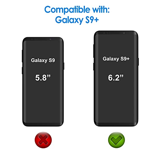JETech Pellicola Protettiva Compatibile Samsung Galaxy S9 Plus S9+ ...