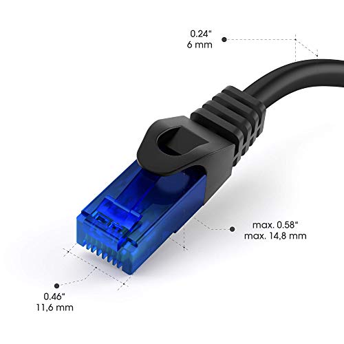 KabelDirekt – 5 m – Cavo Ethernet, Patch e di Rete (connettori ...