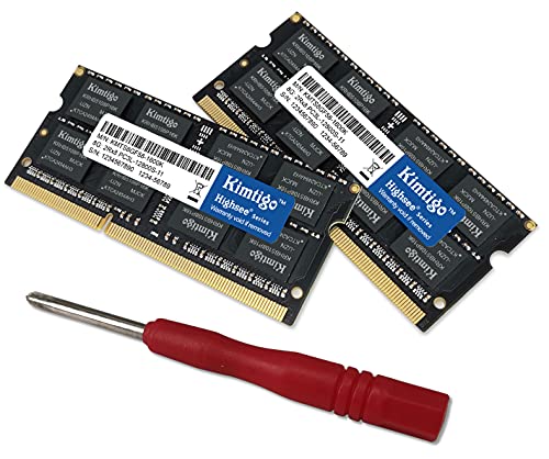 Kimtigo DDR3 16 GB (2 x 8 GB) Laptop Ram 1600 MHz PC3-12800 SODIMM Notebook Computer Memoria 204 Pin 1.35 V