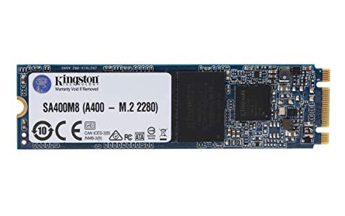 Kingston A400 SSD Unità a stato solido interne M.2 2280 SATA Rev 3.0, 480GB - SA400M8 4800G