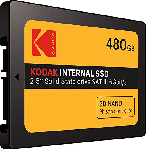 Kodak SSD interno X150, giallo, 480 GB