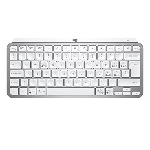Logitech MX Keys Mini Tastiera Illuminata Wireless, Minimal, Compat...