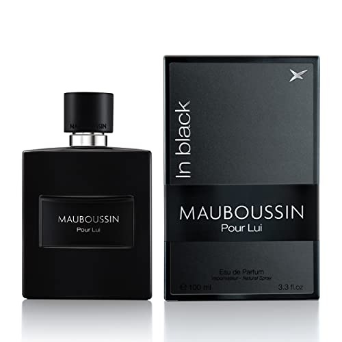 Mauboussin - Eau de Parfum Uomo - Pour Lui in Black - Fragranza silvestre e orientale - 100ml