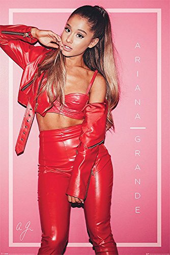 empireposter 744623 Ariana Grande – Red – Musica Pop Poster Stampa – Dimensioni 61 x 91,5 cm, Carta, Multicolore, 91,5 x 61 x 0,14 cm