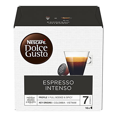 NESCAFÉ DOLCE GUSTO Espresso Intenso Caffè, 6 Confezioni da 16 ca...