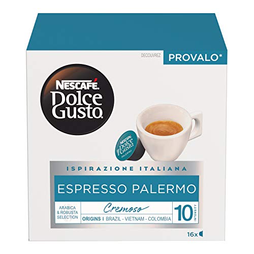 NESCAFÉ DOLCE GUSTO Espresso Palermo Caffè 6 confezioni da 16 cap...