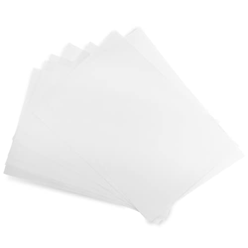 Netuno 50x carta da lucido bianca A4 210x 297 mm 90g carta semitrasparente stampabile carta da ricalco traslucida per partecipazioni carta copiativa per disegni scrapbooking tracing papier white