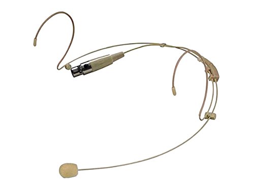 PROEL EIKON HCM23 - Microfono Headset a condensatore miniaturizzato connettore mini XLR 4 poli, color carne (Necessita di bodypack Proel venduto separatamente - Compatibile con BODYPACK SHURE)
