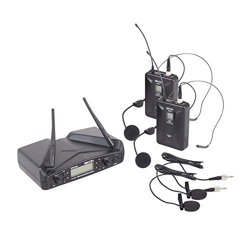 Proel EIKON WM700DH (DUAL) - Coppia microfoni wireless ad Archetto ...