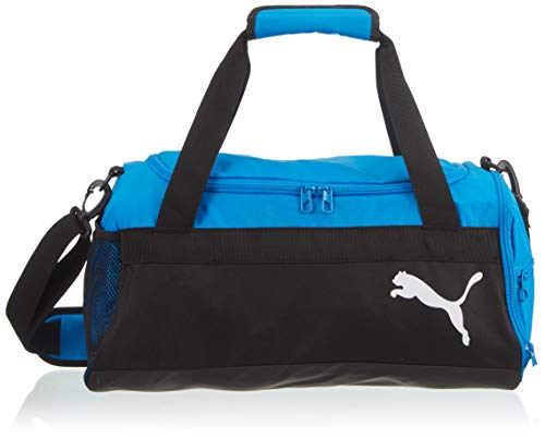 Puma teamGOAL 23 Teambag S - Borsone Unisex-Adulto, Blu Nero (Electric Blue Lemonade Black), Taglia OSFA ‎(46 x 24 x 20 cm)
