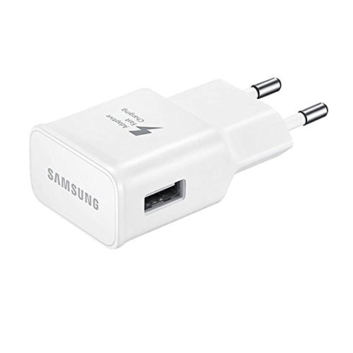 Samsung EP-TA20EWE - Caricatore USB da parete adattabile da 2 A con tecnologia di carica rapida, colore: bianco