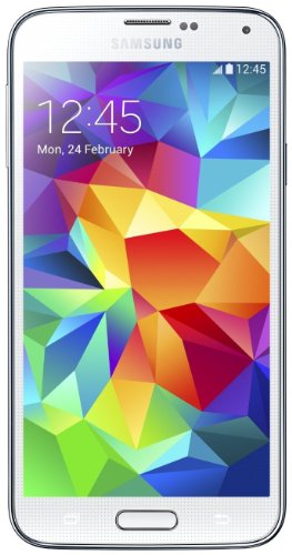 Samsung G900 Galaxy S5 Smartphone, 16 GB, Bianco