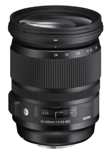 Sigma 635954 Obiettivo 24-105 mm, OS, HSM, Attacco Canon, Nero...