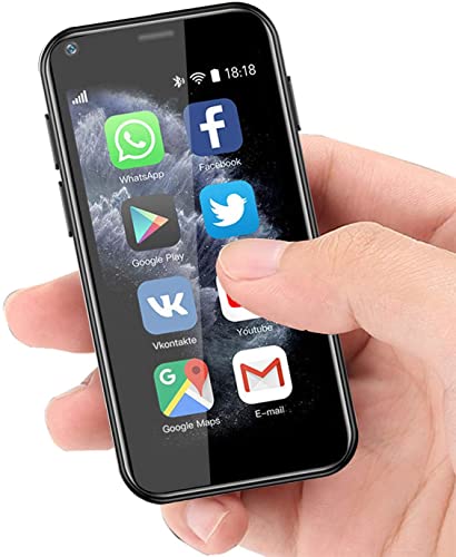 Super Small Mini Smartphone 3G Dual SIM Telefono cellulare 1GB RAM 8GB ROM Android 6.0 Sbloccato Telefono cellulare tascabile per bambini