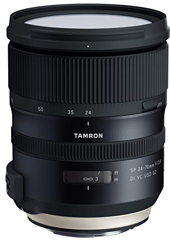 Tamron Obiettivo per Canon, 24-70mm F 2,8 Di VC USD G2, Nero