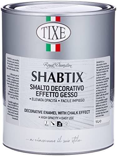TIXE Pittura Shabby Bianco, 1 L...