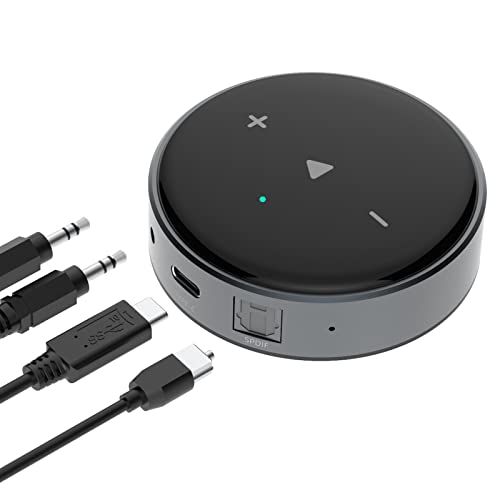 Wiim Mini Airplay 2 Streaming musicale, ricevitore audio multi-room multi-zona WiFi e Bluetooth in Spotify Tidal Connect e audio ad alta risoluzione a 192 khz 24 bit, Supporta le voci Siri e Alexa.