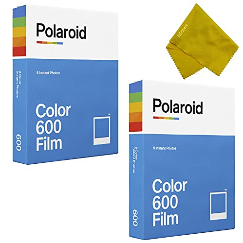 2-Pack Originals Instant Color 600 Instant Film per fotocamere 600 e i-Type Frame Bianco