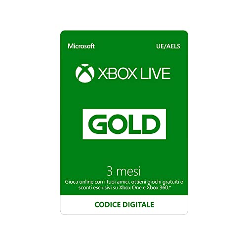 Abbonamento Xbox Live Gold - 3 Mesi | Xbox Live - Codice download...