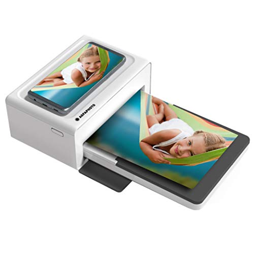 AgfaPhoto stampante per smartphone 10x15 cm Realipix Moments | Stampante telefono mobile Bluetooth per smartphone | Mini stampante portatile | Termosublimazione 4Pass | Stampante fotografica a colori