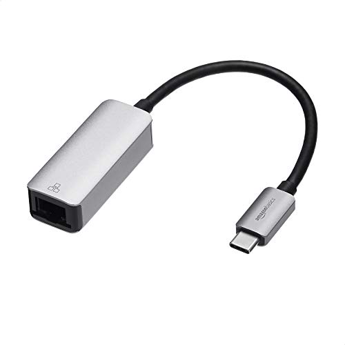 Amazon Basics - Adattatore da USB C 3.1 a Gigabit Ethernet RJ45...