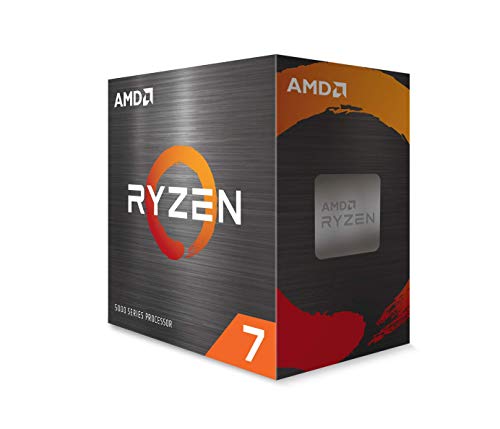 AMD Processore Ryzen 7 5800X (8C 16T, 36MB di cache, fino a 4,7 GHz...