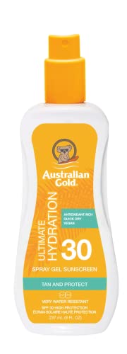 Australian Gold SPF 30 Plus Alta Protezione Water Resistant Spray Gel 237ml