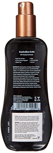 Australian Gold SPF 30 with Instant Bronzer Spray Gel 237ml...